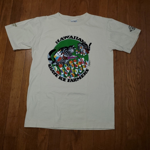 Hawaiian Shave Ice Farmers TShirt - Picture 8 of 10